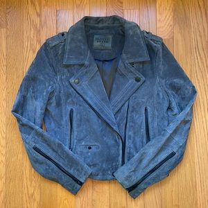 BlankNYC Suede Moto Jacket